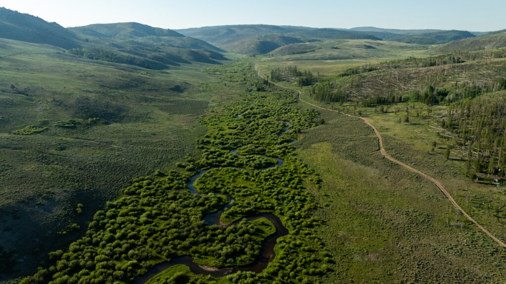 Wyoming fly fishing property